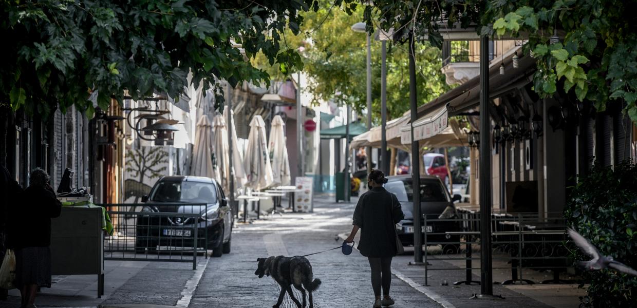 Αθήνα εν μέσω lockdown