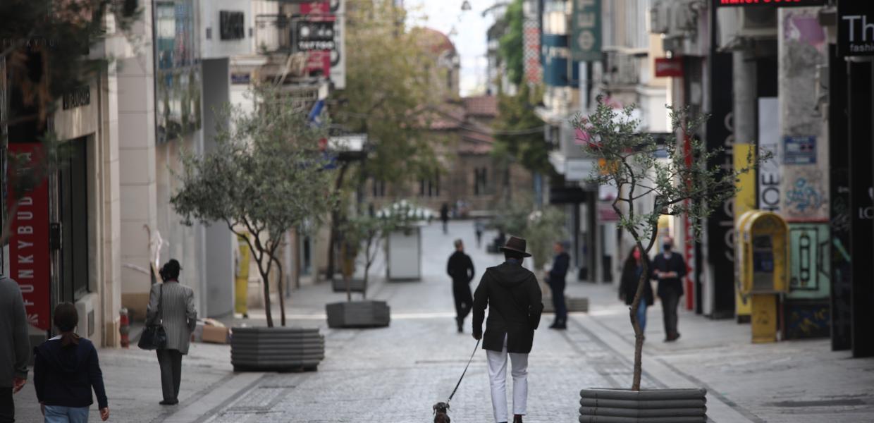 Ερμού εν μέσω lockdown