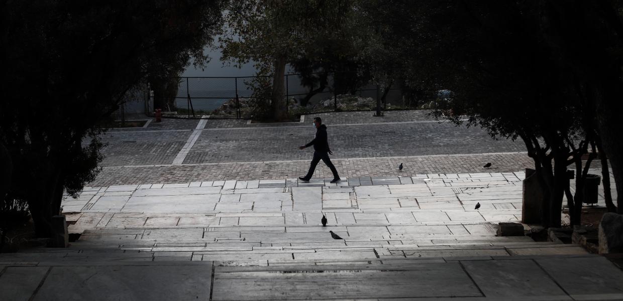 Αθήνα εν μέσω lockdown