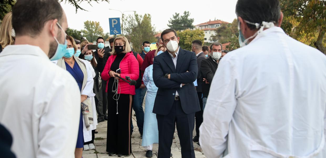 Γιατροί και ο Αλέξης Τσίπρας