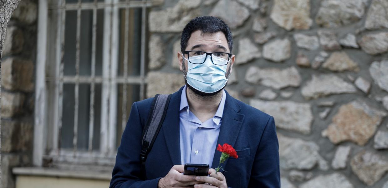 Κατάθεση στεφάνου από τον ΣΥΡΙΖΑ στο ΕΑΤ ΕΣΑ