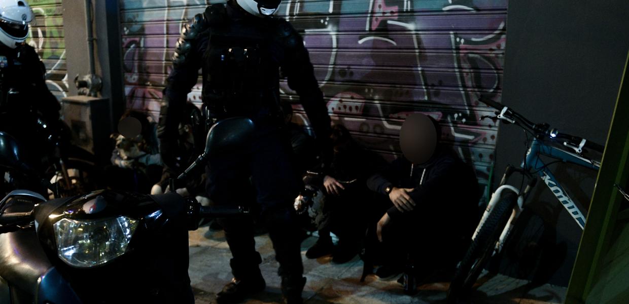 ΜΑΤ στα Εξάρχεια