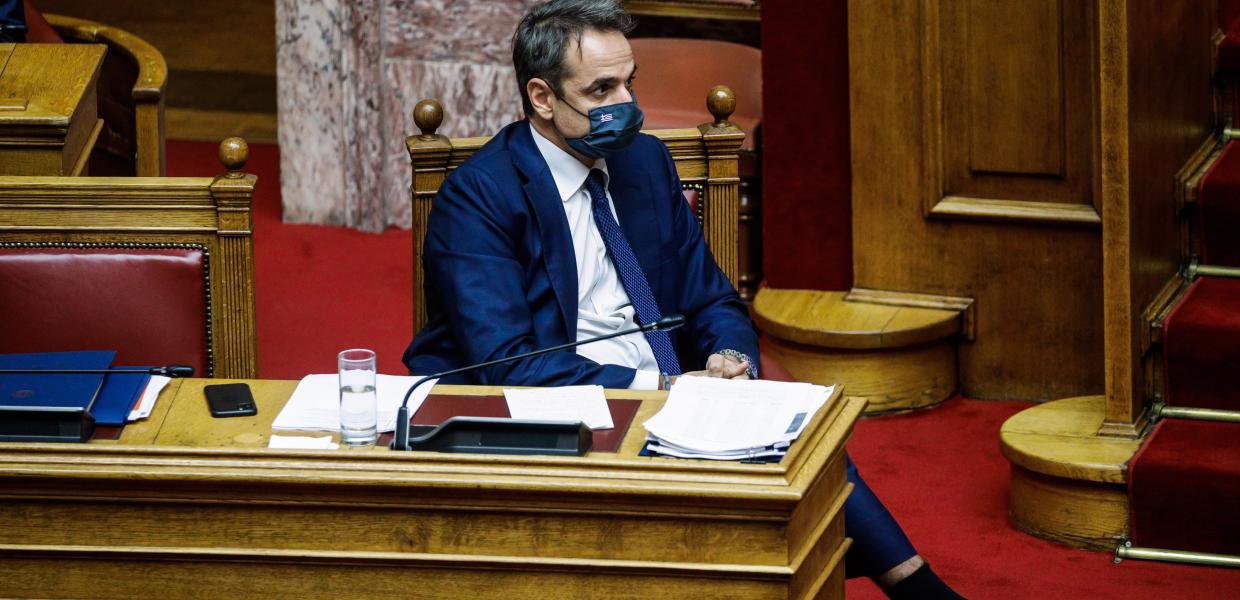 Μητσοτάκης Βουλή πανδημία