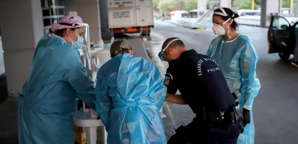 Σύνορα έλεγχοι rapid test