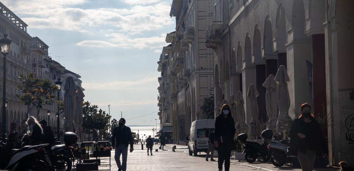 Θεσσαλονίκη εν μέσω lockdown
