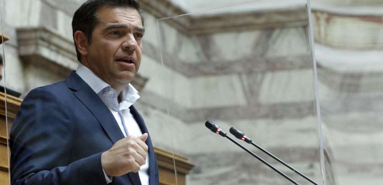 Ο Αλέξης Τσίπρας στην ΚΟ του ΣΥΡΙΖΑ
