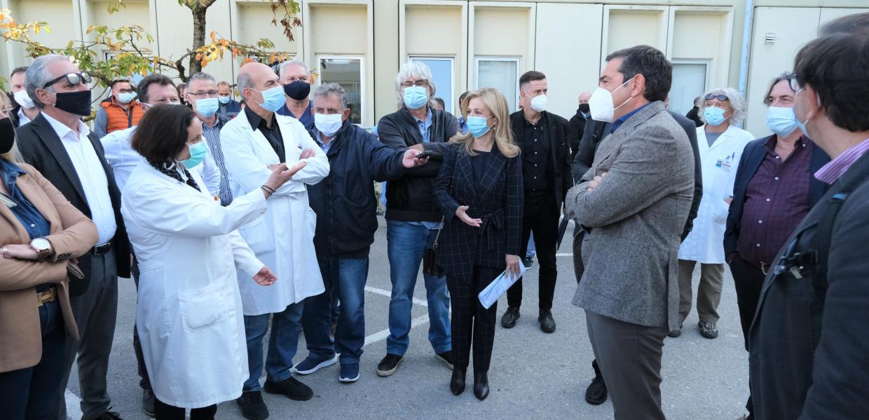 Ο Αλέξης Τσίπρας στα Γιάννενα