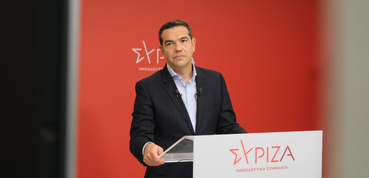 Ο Αλέξης Τσίπρας σε ομιλία του στην ΚΟ του ΣΥΡΙΖΑ