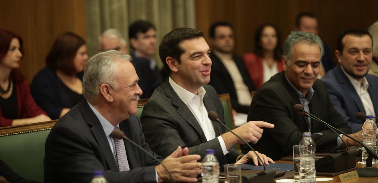 Τσίπρας, Δραγασάκης, Σκουρλέτης, Παππάς