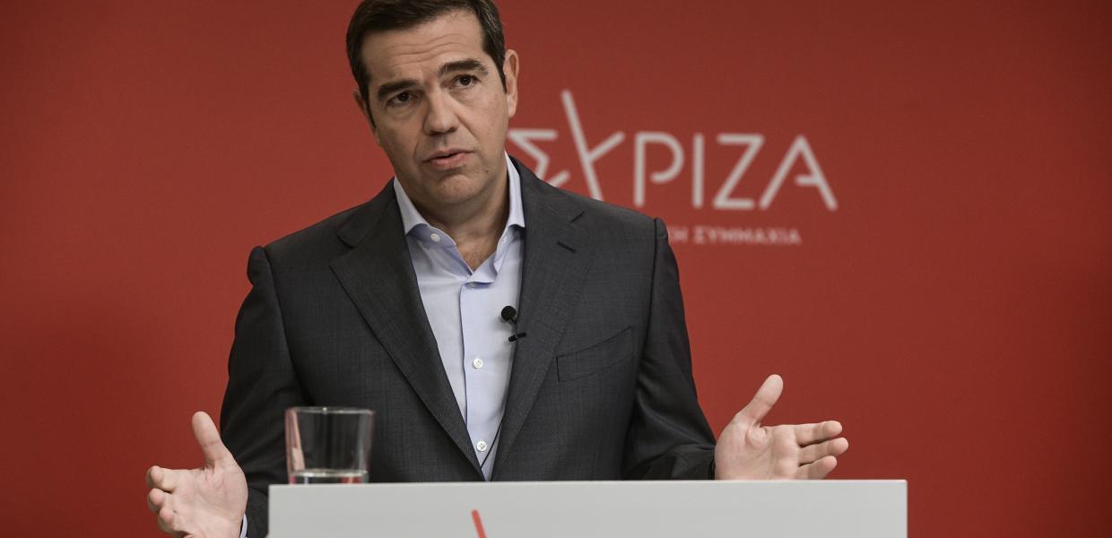 Ο πρόεδρος του ΣΥΡΙΖΑ Αλέξης Τσίπρας