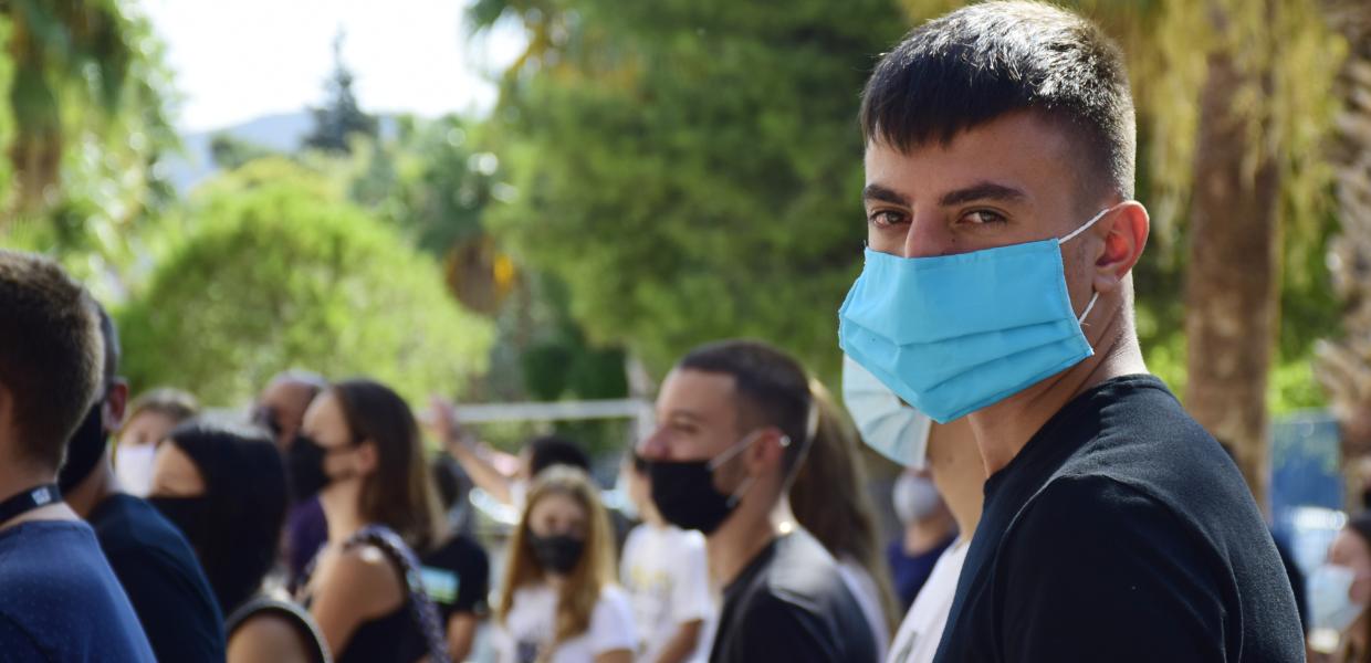  ΜΑΘΗΤΕΣ ΜΑΣΚΕΣ ΠΡΟΑΥΛΙΟ ΚΟΡΩΝΟΪΟΣ COVID-19