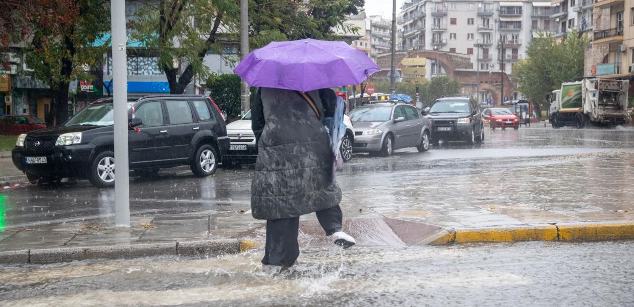 κακοκαιρία βροχή καταιγίδα
