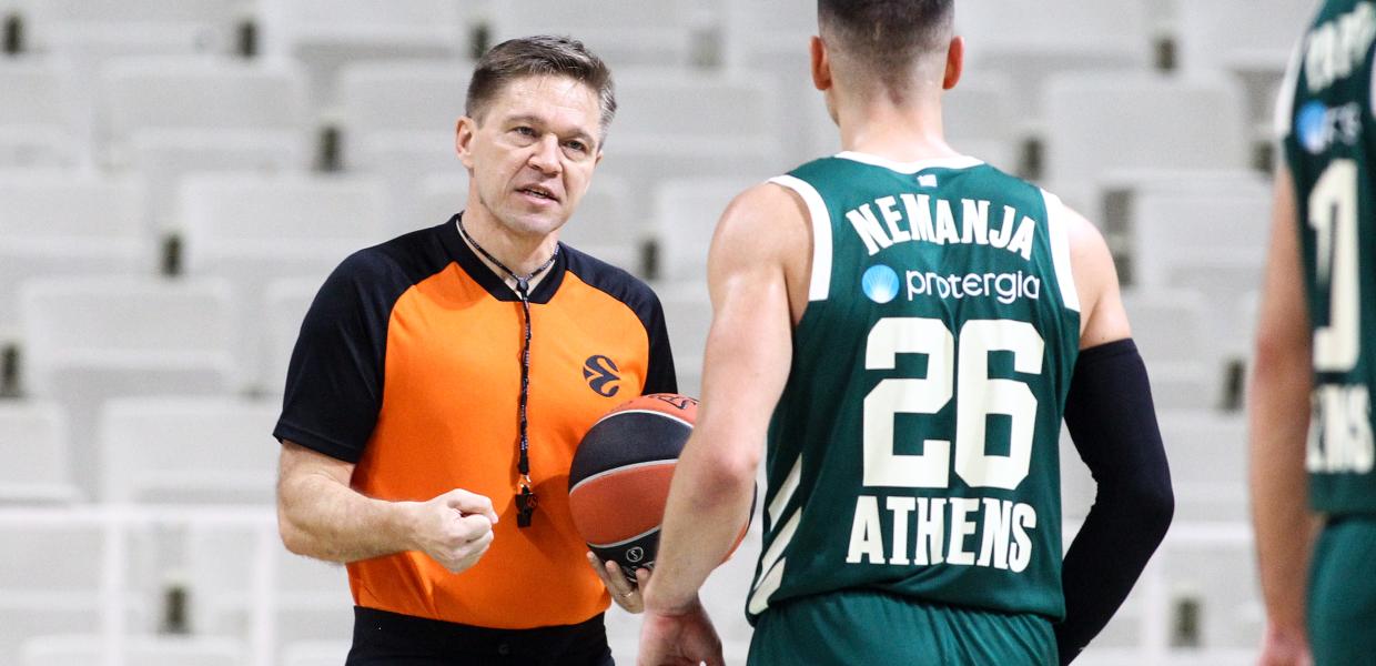 Παναθηναϊκός διαιτητής μπάσκετ