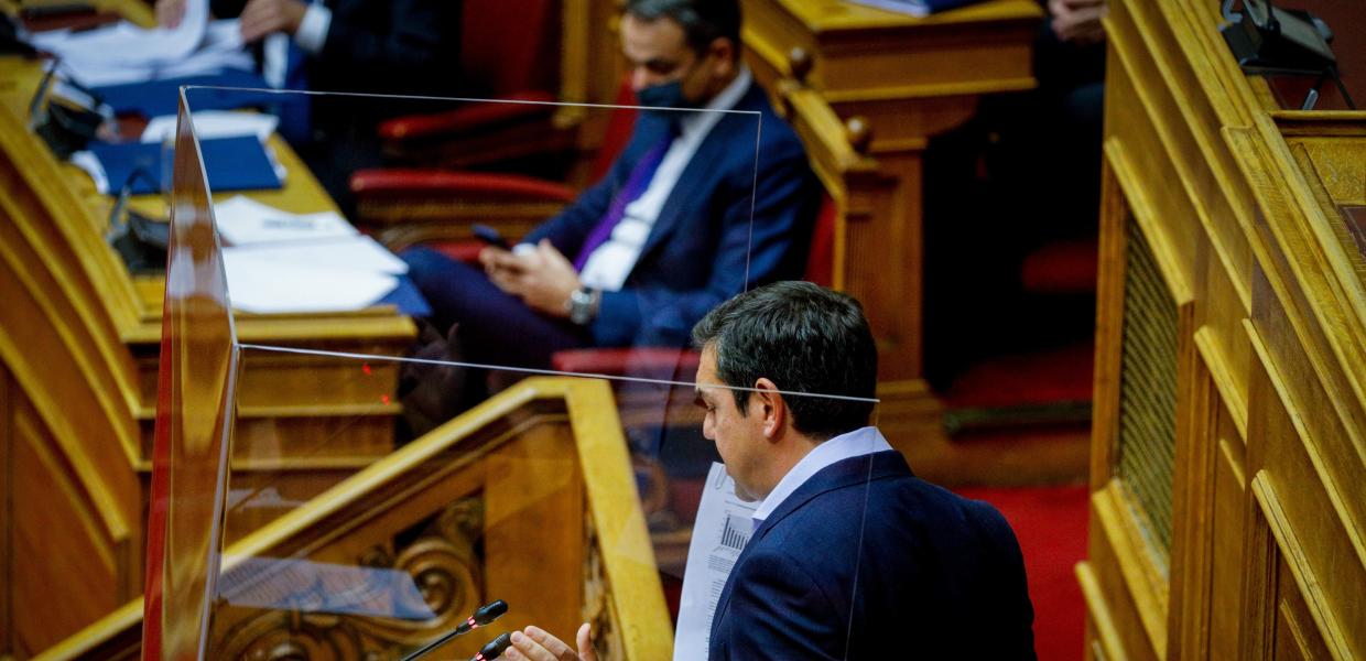 Αλέξης Τσίπρας και Κυριάκος Μητσοτάκης