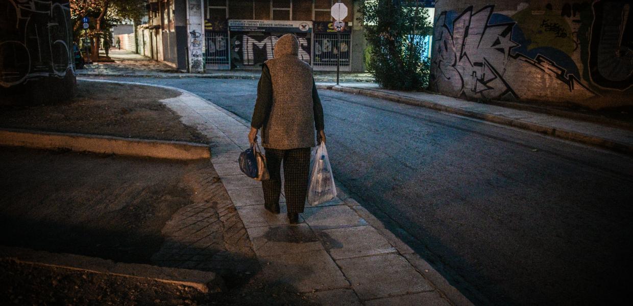 Άστεγος στην Αθήνα