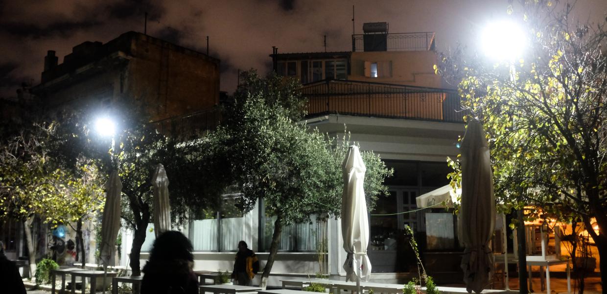 Κλειστό κατάστημα στο Θησείο