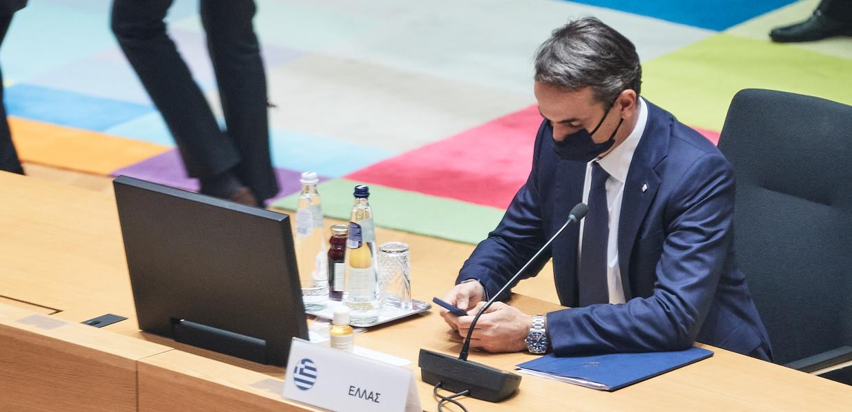 Ο Κυριάκος Μητσοτάκης στη Σύνοδο Κορυφής