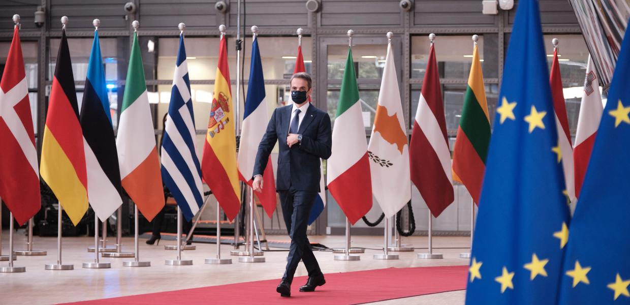Ο Κυριάκος Μητσοτάκης στη Σύνοδο Κορυφής