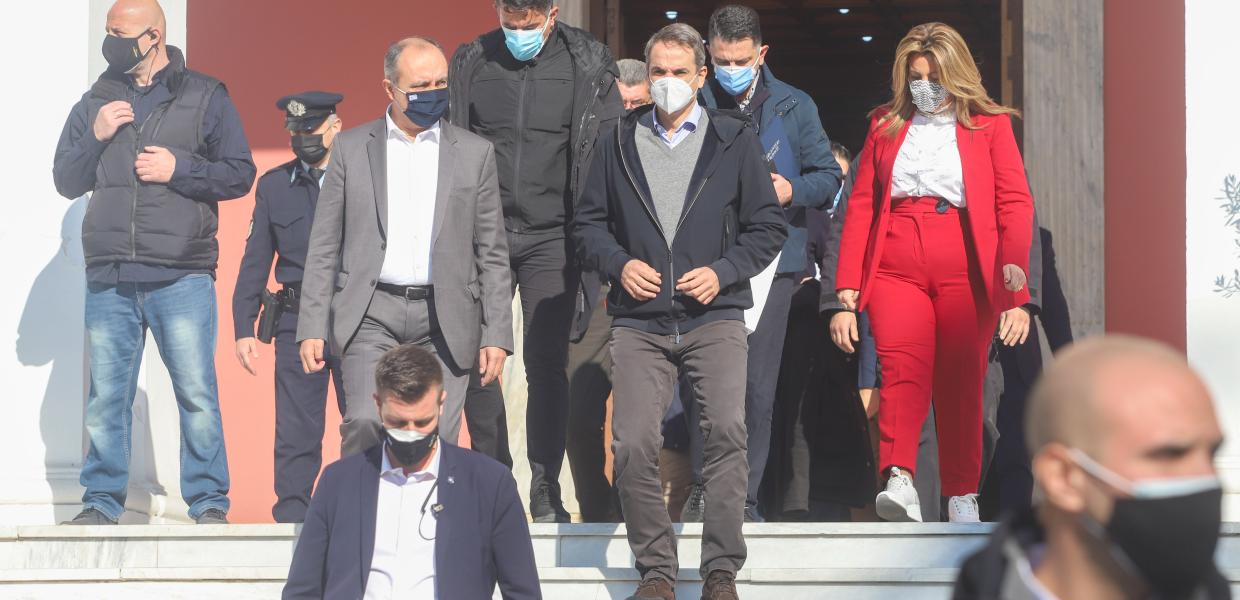 Ο Κυριάκος Μητσοτάκης στη Θεσσαλονίκη