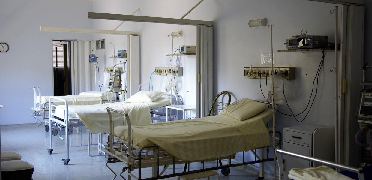 Κρεβάτια σε νοσοκομείο