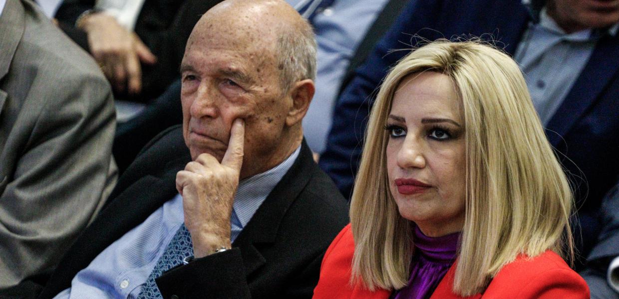 Κώστας Σημίτης και Φώφη Γεννηματά