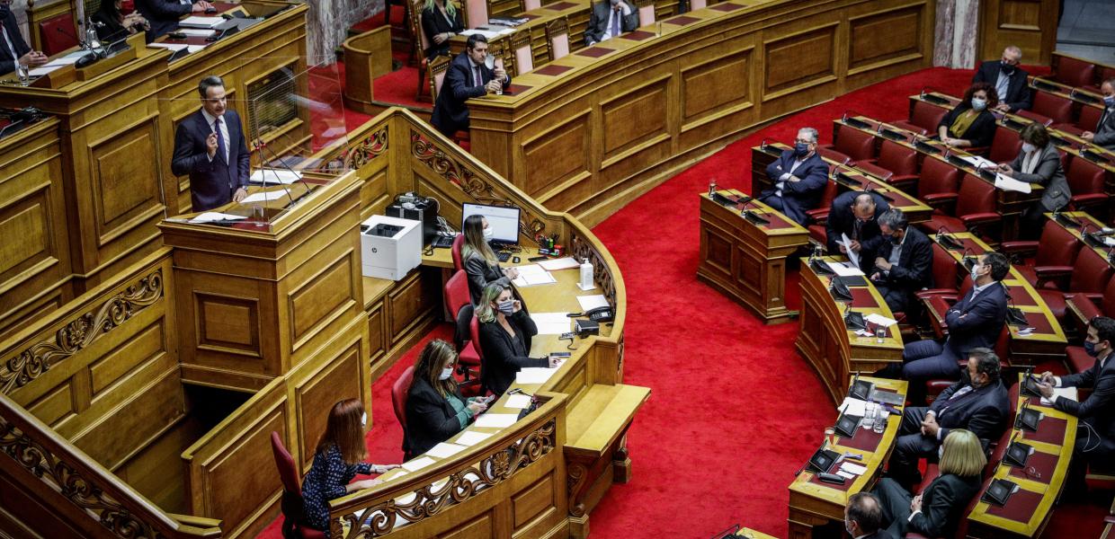 Συζήτηση στην Ολομέλεια της Βουλής