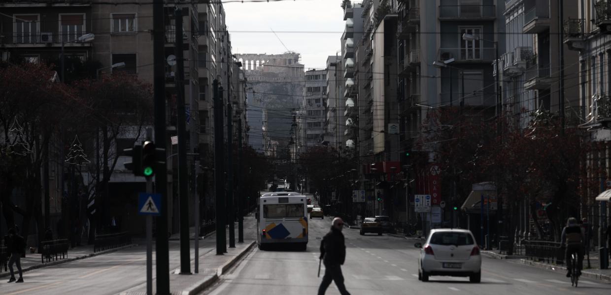 Αθήνα κέντρο lockdown