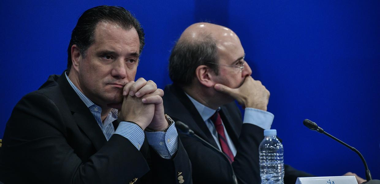 Ο Κωστής Χατζηδάκης και ο Άδωνις Γεωργιάδης