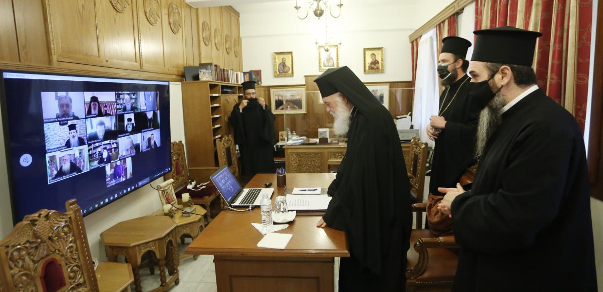 Ο Ιερώνυμος στην Ιερά Σύνοδο