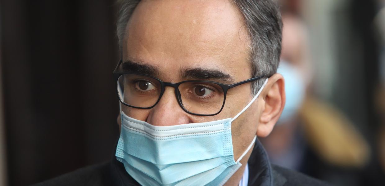Ο Βασίλης Κοντοζαμάνης