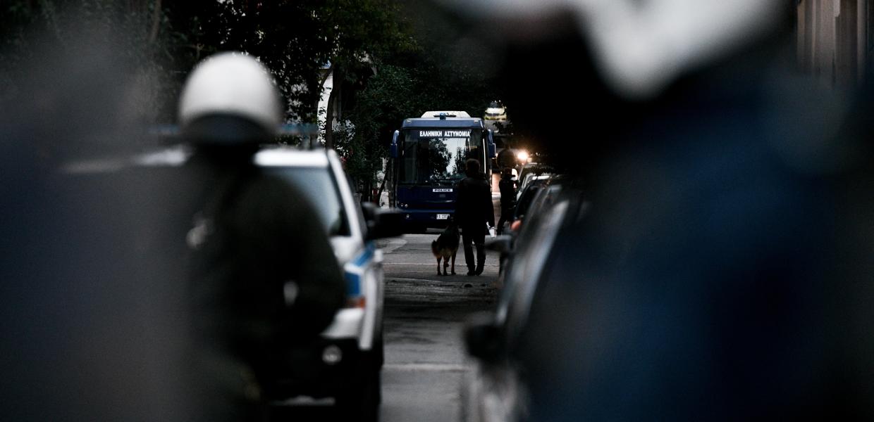 ΜΑΤ στα Εξάρχεια