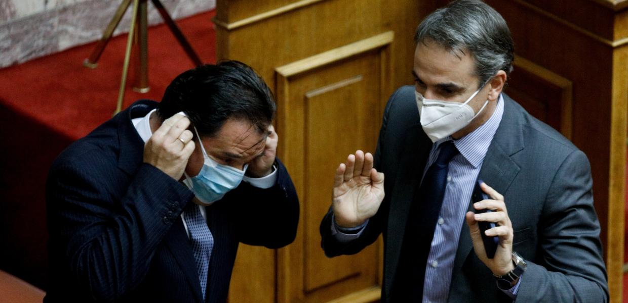 Κυριάκος Μητσοτάκης και Άδωνις Γεωργιάδης
