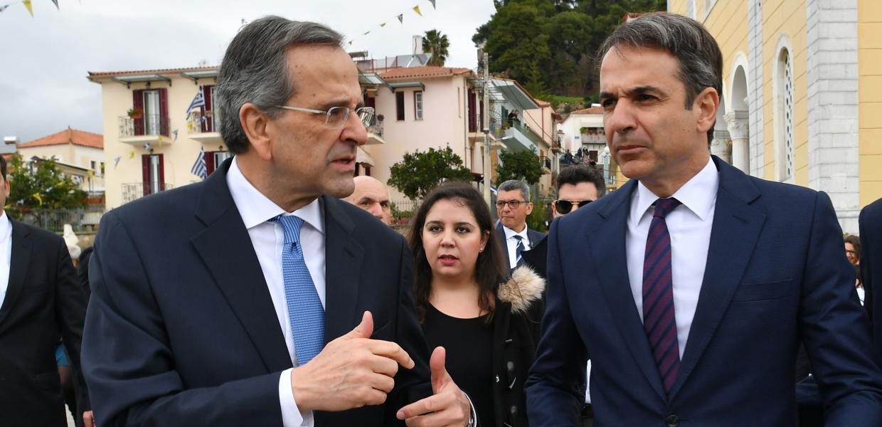 Αντώνης Σαμαράς και Κυριάκος Μητσοτάκης