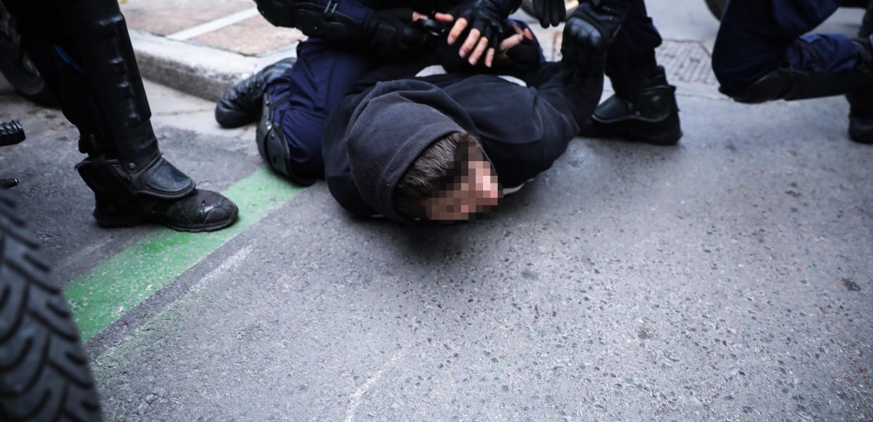 Καταστολή σε συγκέντρωση αλληλεγγύης για τον Κουφοντίνα