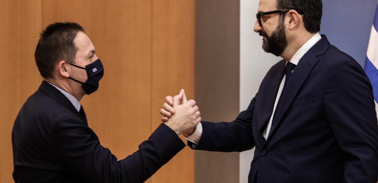 Χρήστος Ταραντίλης και Στέλιος Πέτσας