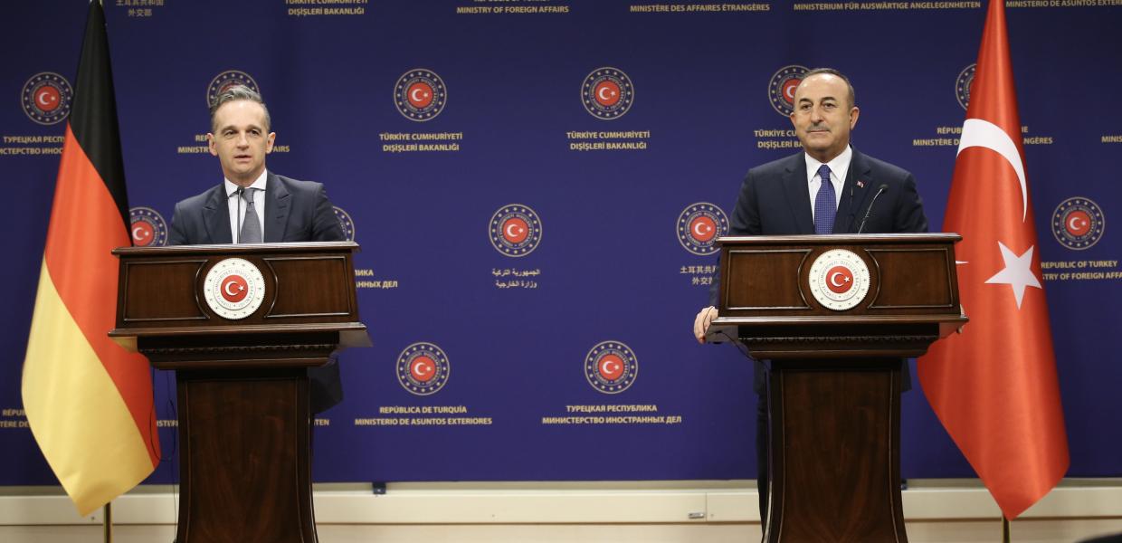Μεβλούτ Τσαβούσογλου και Χάικο Μάας