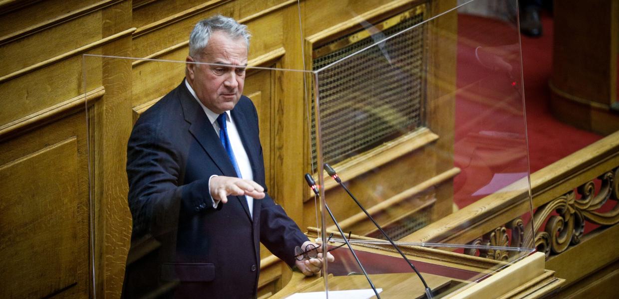 Ο Μάκης Βορίδης στη Βουλή