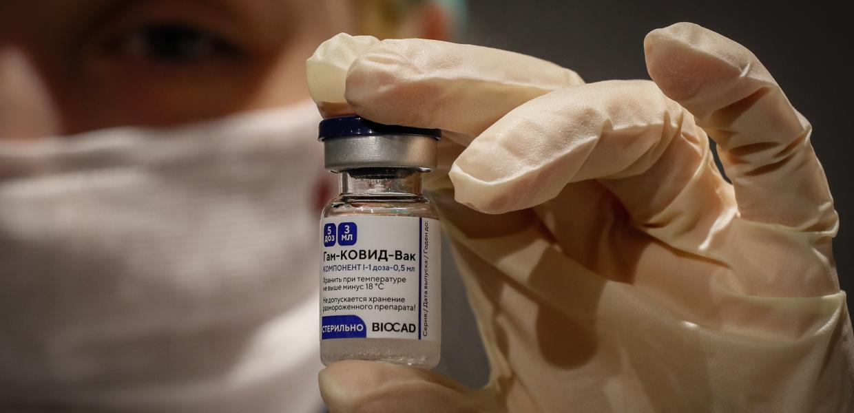 SPUTNIK V ΕΜΒΟΛΙΟ ΚΟΡΩΝΟΪΟΣ ΦΙΑΛΙΔΙΟ