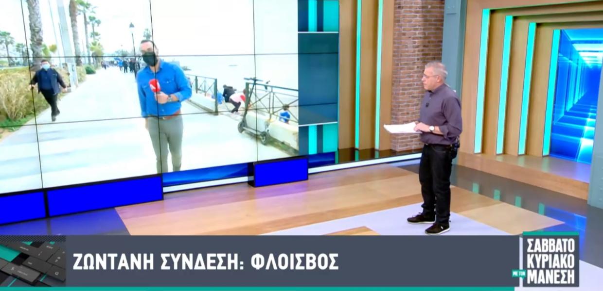 Ο Νίκος Μάνεσης στον Alpha