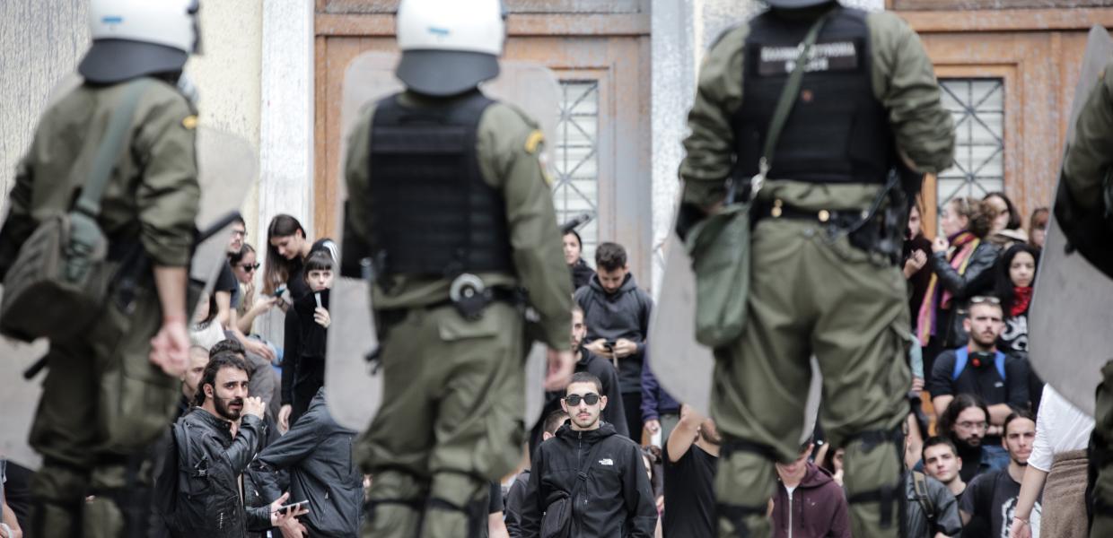 ΜΑΤ στην ΑΣΟΕΕ