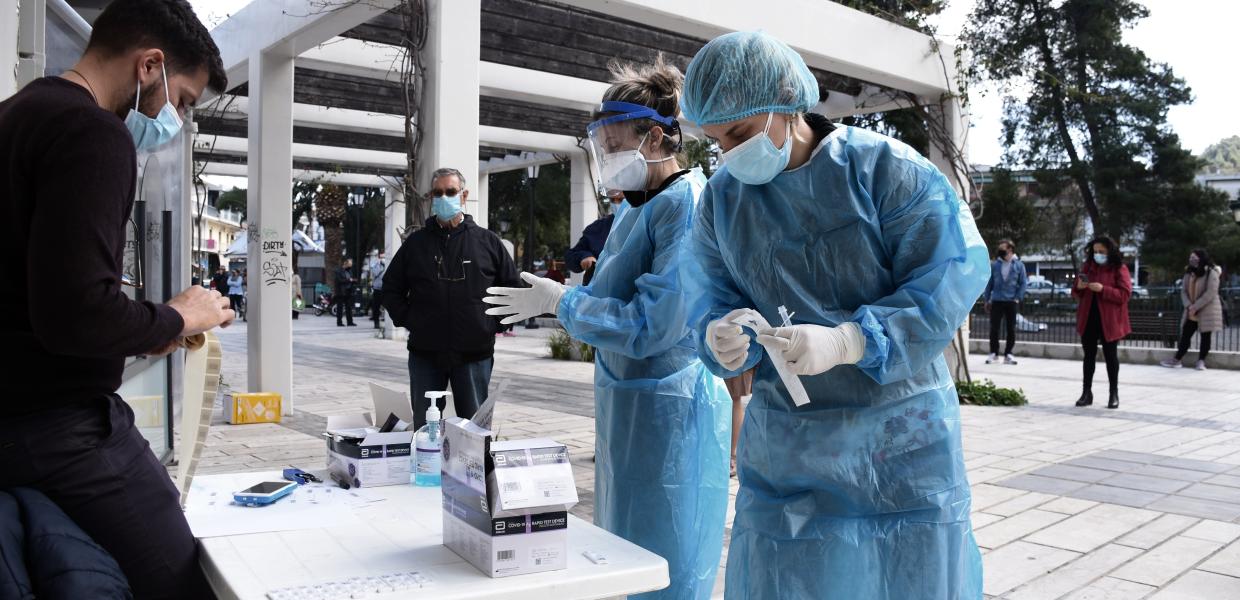 Τεστ ενάντια στον κορωνοϊό από τον ΕΟΔΥ