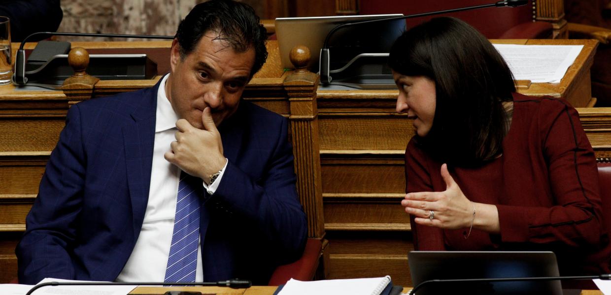 Νίκη Κεραμέως και Άδωνις Γεωργιάδης