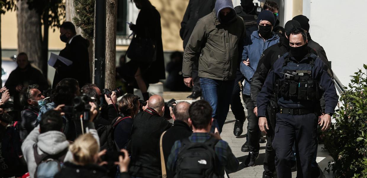 Ο Δημήτρης Λιγνάδης στον ανακριτή