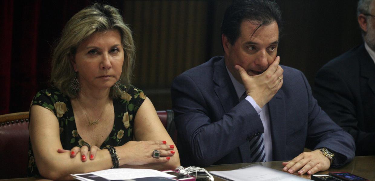 Ζέττα Μακρή και Άδωνις Γεωργιάδης