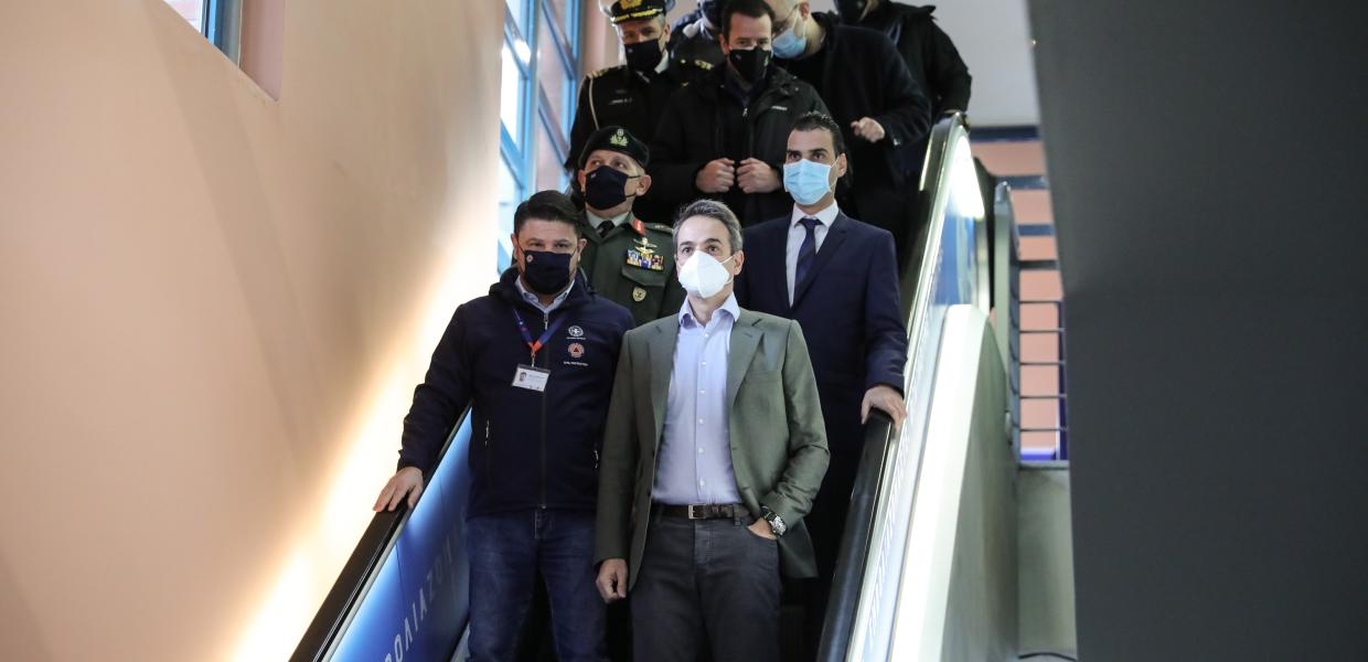 Κυριάκος Μητσοτάκης και Νίκος Χαρδαλιάς