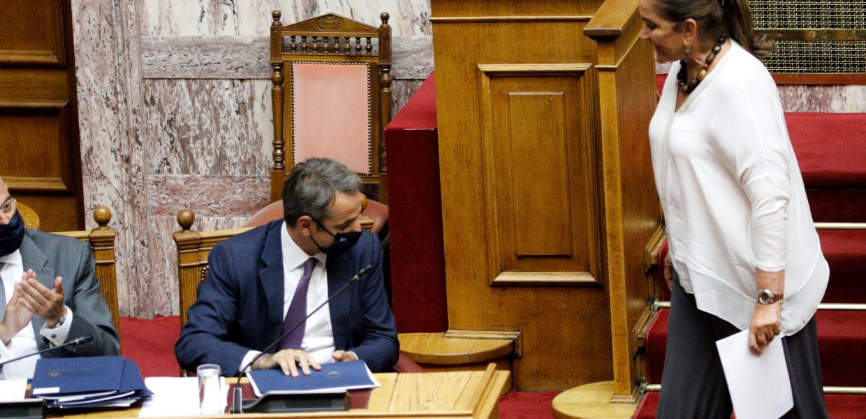 Ντόρα Μπακογιάννη - Κυριάκος Μητσοτάκης