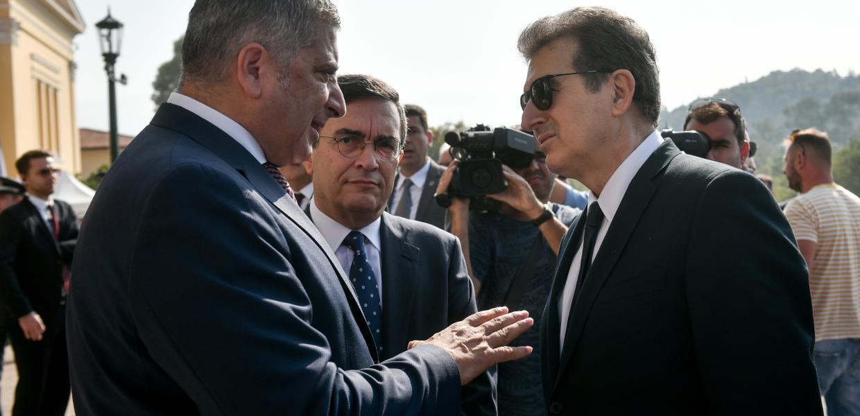 Γιώργος Πατούλης και Μιχάλης Χρυσοχοΐδης