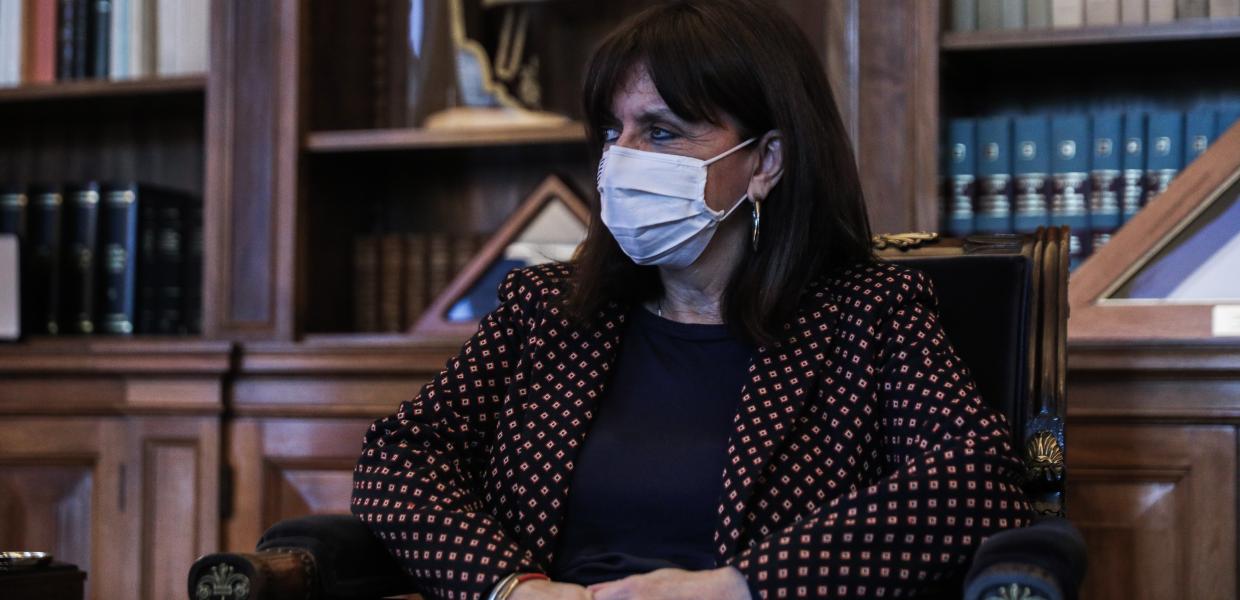 Η Κατερίνα Σακελλαροπούλου