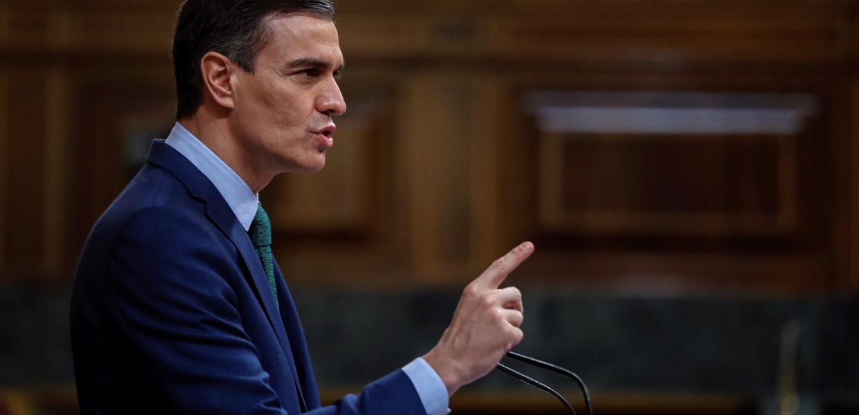 Ο Πέδρο Σάντσεθ στη Βουλή