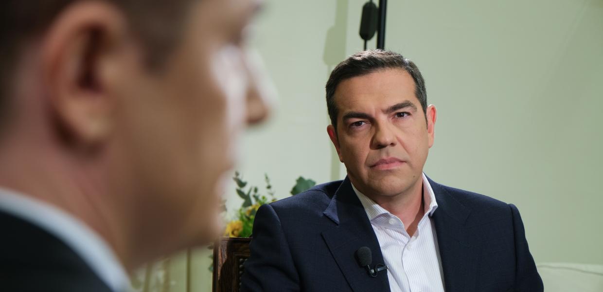 Ο Αλέξης Τσίπρας σε συνέντευξη στον Alpha